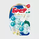 Блок для унитаза БРЕФ DeLuxe Пленительный жасмин 2×50 гр