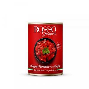Томаты ROSSO GARGANO нарезанные кубиками Cubetti 400 гр