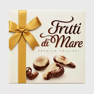 Конфеты FRUTTI DI MARE Premium Pralines шоколадные ракушки 326 г