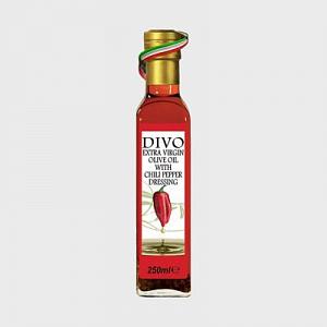 Масло оливковое DIVO Extra Virgin с ароматом красного перца 0,25 л