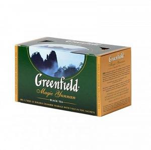 Чай черный в пакетиках GREENFIELD Magic Yunnan 25 шт