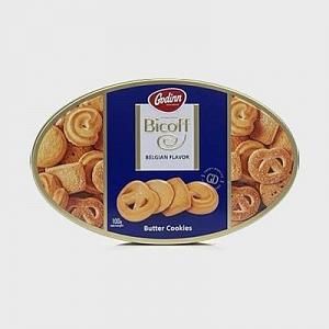 Печенье GODINN Bicoff сливочное ж/б 300 г