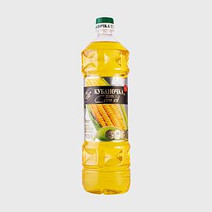Масло кукурузное КУБАНОЧКА рафинированное 1 л