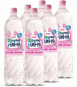 Детская вода Фруто Няня пет (1*6)