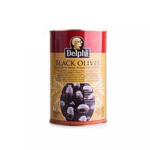 Маслины DELPHI 70/90 без косточки 4250/2000 гр