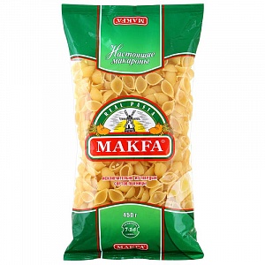 Макароны МАКФА ракушки 450 гр