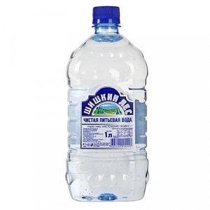 Вода Шишкин лес б/г 1л (1*12)