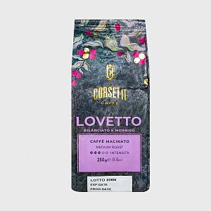 Кофе CORSETTI Lovetto молотый 250 г