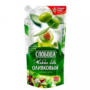 Майонез Слобода оливковый 235мл
